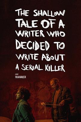 一个决定写连环杀手的作家的浅薄故事电影海报